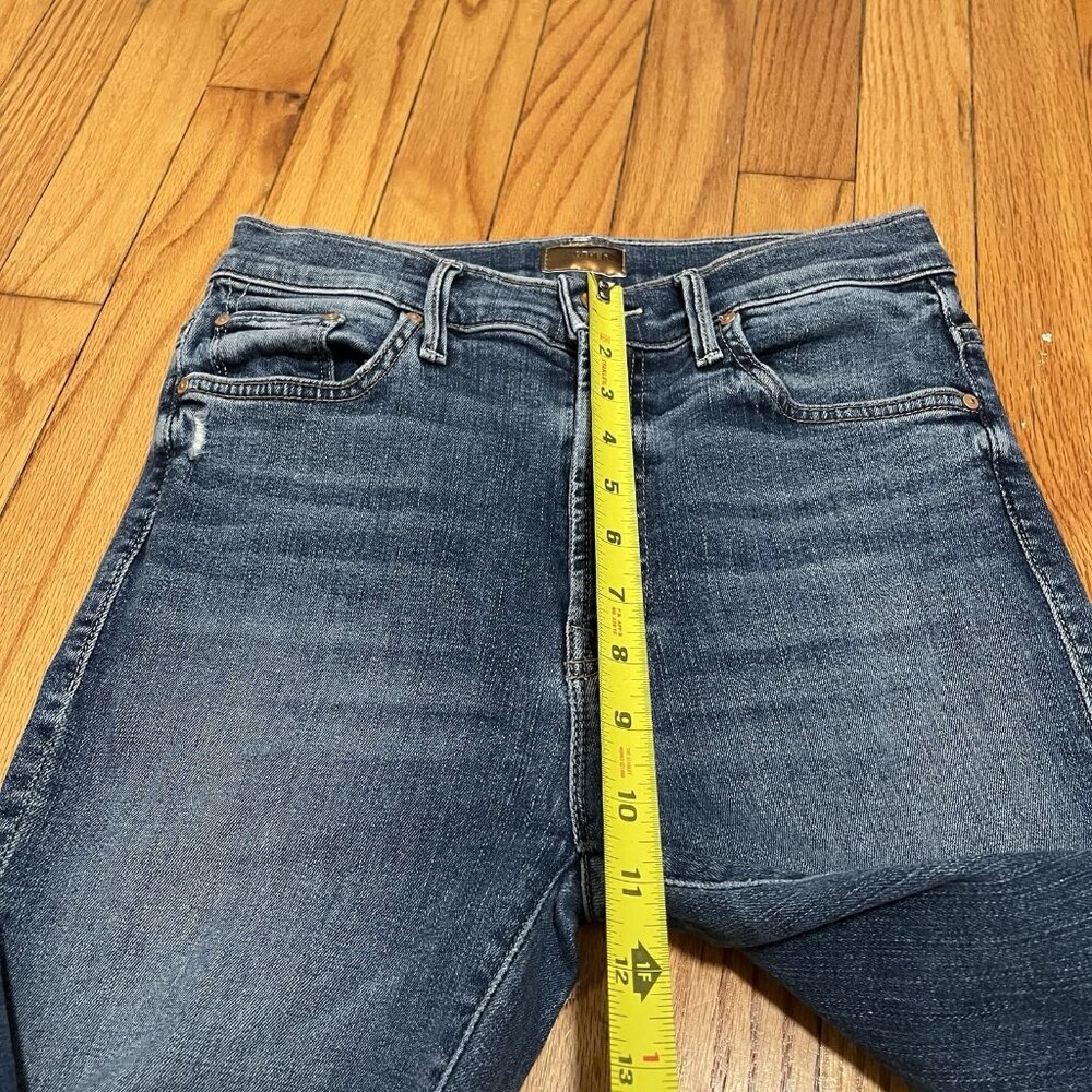Mother‎ The Insider Crop Step Chew Jean in Dancing on Coals Size 26 - Picture 9 of 10
